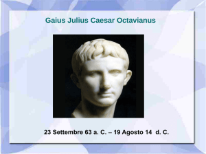 Gaius Julius Caesar Octavianus - Blog-ER
