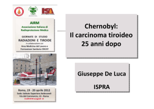 Chernobyl, il carcinoma tiroideo 25 anni dopo, Dott