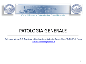 Patologia Generale - Infiammazione