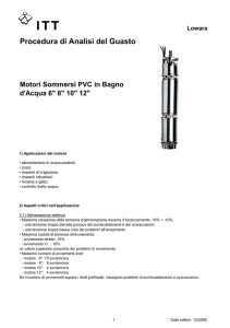 Motori 6 8 10 12 pollici PVC