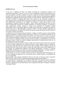 Manifesto Laurea Triennale DM509/99 a.a. 2009/2010