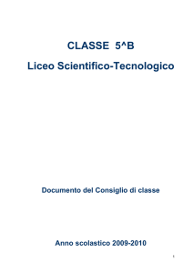 5B liceo - ITT Marconi Rovereto