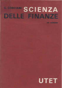 scienza delle finanze