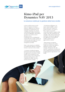 Kimo iPad per Dynamics NAV 2013