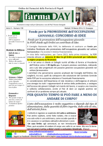 FarmaDay - n.139 Martedi - Ordine dei Farmacisti di Napoli