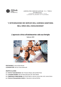 Progetto [pdf - 212,29 KB] - Azienda per i Servizi Sanitari n. 6