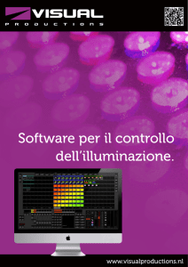 Software per il controllo dell`illuminazione.