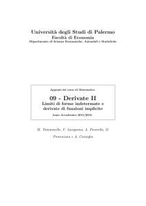 I parte - Università degli Studi di Palermo