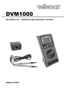DVM1000 - Futura Elettronica