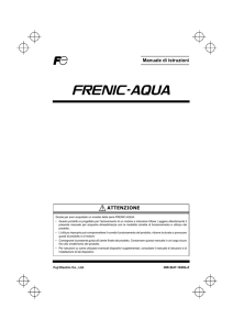 Manuale di istruzioni - Fuji Electric Europe