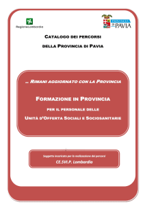 FORMAZIONE IN PROVINCIA CE.SVI.P