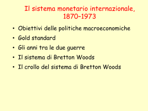 20 Sistema Monetario Internazionale