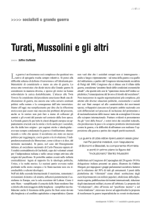 Turati, Mussolini e gli altri