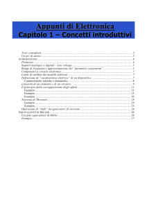 Appunti di Elettronica