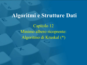 Algoritmi e Strutture Dati