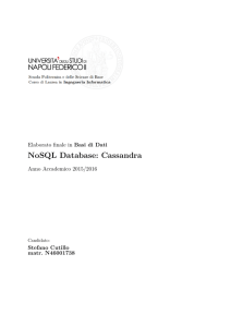 NoSQL Database: Cassandra