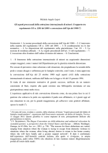 1 Michele Angelo Lupoi Gli aspetti processuali della sottrazione