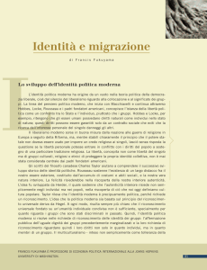 Identità e migrazione