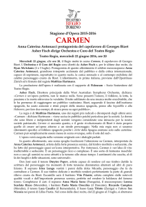 carmen - Teatro Regio
