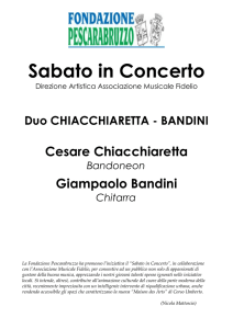 Sabato in Concerto - Assofidelio Ensemble