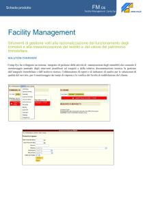 FMcs Facility Management Strumenti di gestione volti