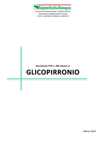 Doc. PTR 208 - Glicopirronio - Salute Emilia