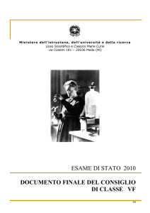 esame di stato 2010 - "Marie Curie" – Meda