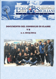 Documento CdC 5B - Liceo Siciliani