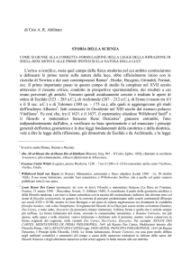 PDF_storia della scienza_le leggi di Snell