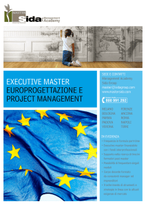executive master europrogettazione e project