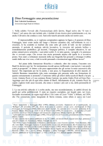 Gabriele Scaramuzza Dino Formaggio: una presentazione , pp. 13-28.