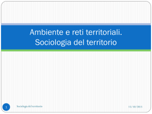 Diapositiva 1 - Dipartimento di Sociologia e Ricerca Sociale