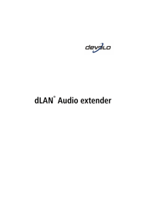 dLAN Audio extender.book