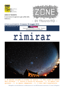 Rimirar le stelle - Comune di Brugherio