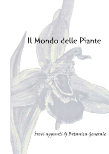 Il Mondo delle piante 2010-11