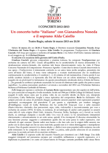 Un concerto tutto “italiano” con Gianandrea Noseda e