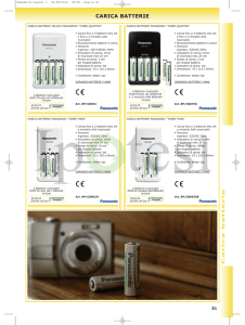 carica batterie - Ipotesi Elettronica
