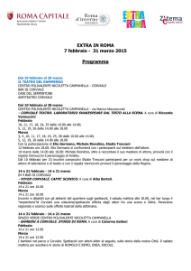 Programma - Roma Capitale