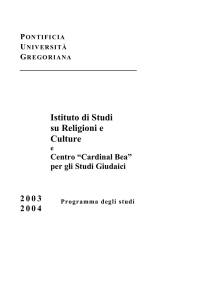 Istituto di Studi su Religioni e Culture