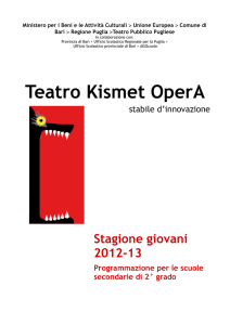 A teatro… - Teatro Kismet OperA