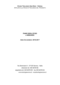 Annuario e Piano di Studi 2016-2017