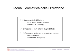 Teoria Geometrica della Diffrazione