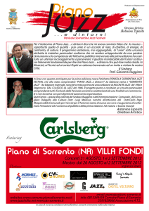 Programma - Comune di Piano di Sorrento