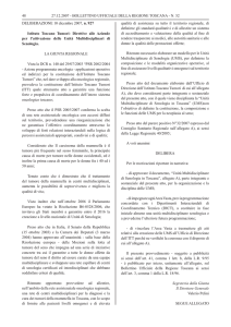 Legge Regionale Toscana n. 927 del 10.12.2007