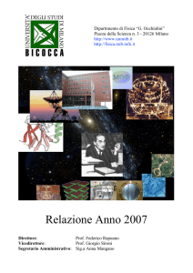 Relazione Dipartimento 2007 finale