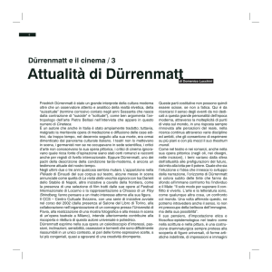 "Attualità di Dürrenmatt" di Domenico Lucchini