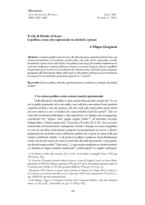 Il volo di Dedalo ed Icaro - Università degli Studi dell`Insubria