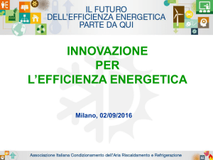 Soluzioni per l`efficienza energetica