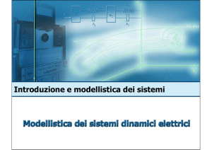 2. Modellistica di sistemi dinamici elettrici