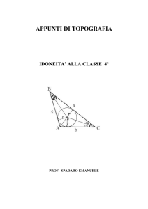 Topografia idoneità 4 - Spadaro Emanuele Topografia e Ingegneria